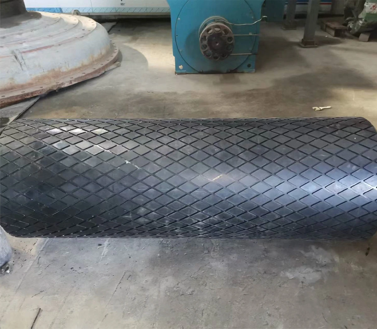 Diamond Pulley Lagging
