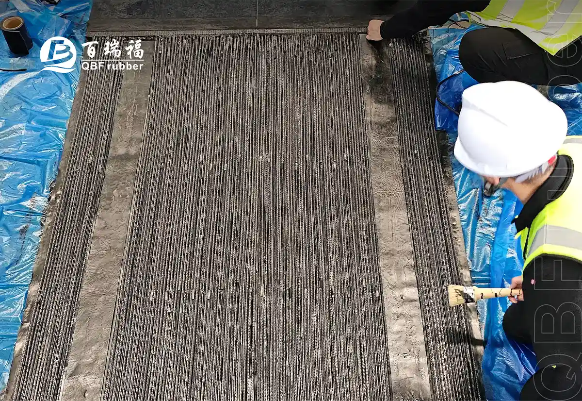 QBF Rubber Delivers Hands on Training for High Strength Steel Cord Belt Jointing