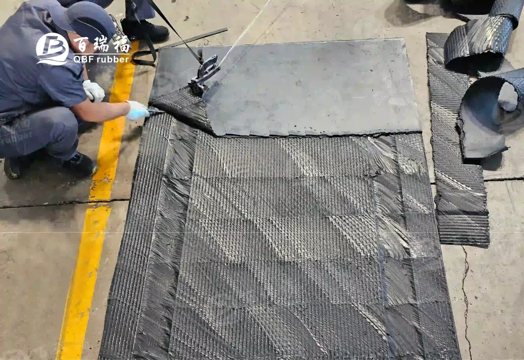 QBF rubber Delivers Hands on Training for High Strength Steel Cord Belt Jointing QBF rubber Delivers Hands on Training for High Strength Steel Cord Belt Jointing