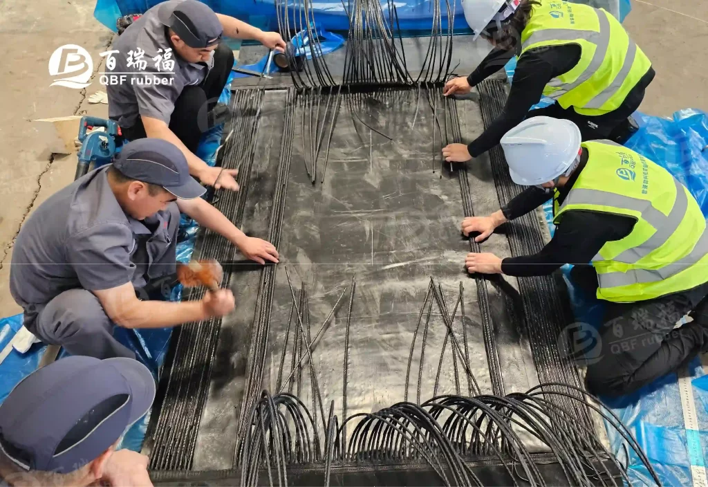 QBF rubber Delivers Hands on Training for High Strength Steel Cord Belt Jointing 20 QBF rubber Delivers Hands on Training for High Strength Steel Cord Belt Jointing