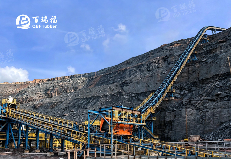 Open pit steep angle belts Open pit steep angle belts